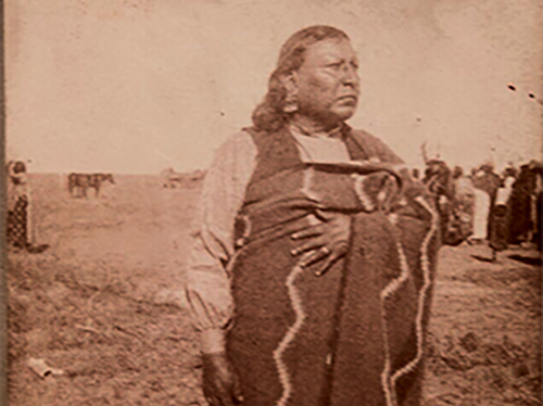 Wichita tribe member in the 1800s