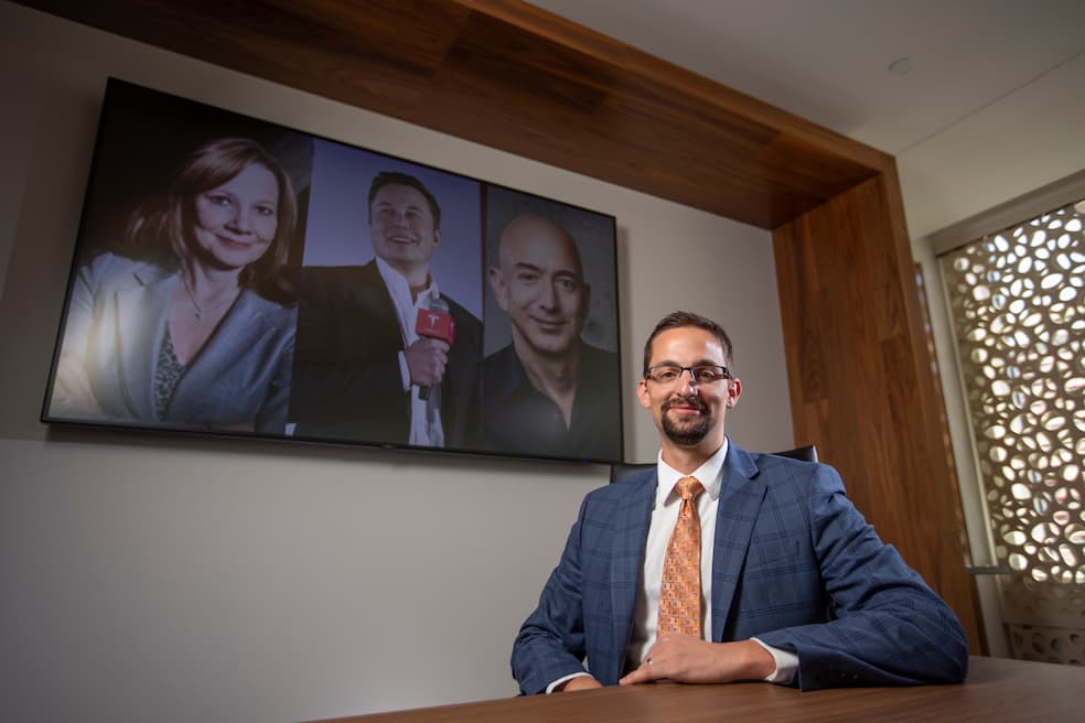 Neeley School of Business professor Joseph Harrison