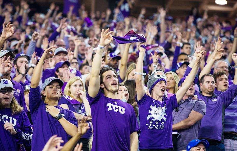 Horned Frogs Travel Miles to Celebrate College Football Playoff Win