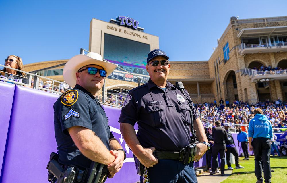 police on gameday