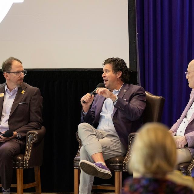 From left, Heath Einstein, Daniel Pullin and Victor Boschini